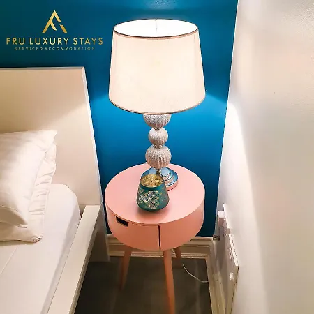 Apartment, Fru Luxury Stays Serviced Accommodation,1 Bedroom Studio With Free Parking & Wifi Apartman